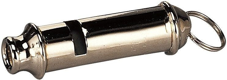 Silver Plated Scout Guide Whistle - London English Police Bobby Style Security