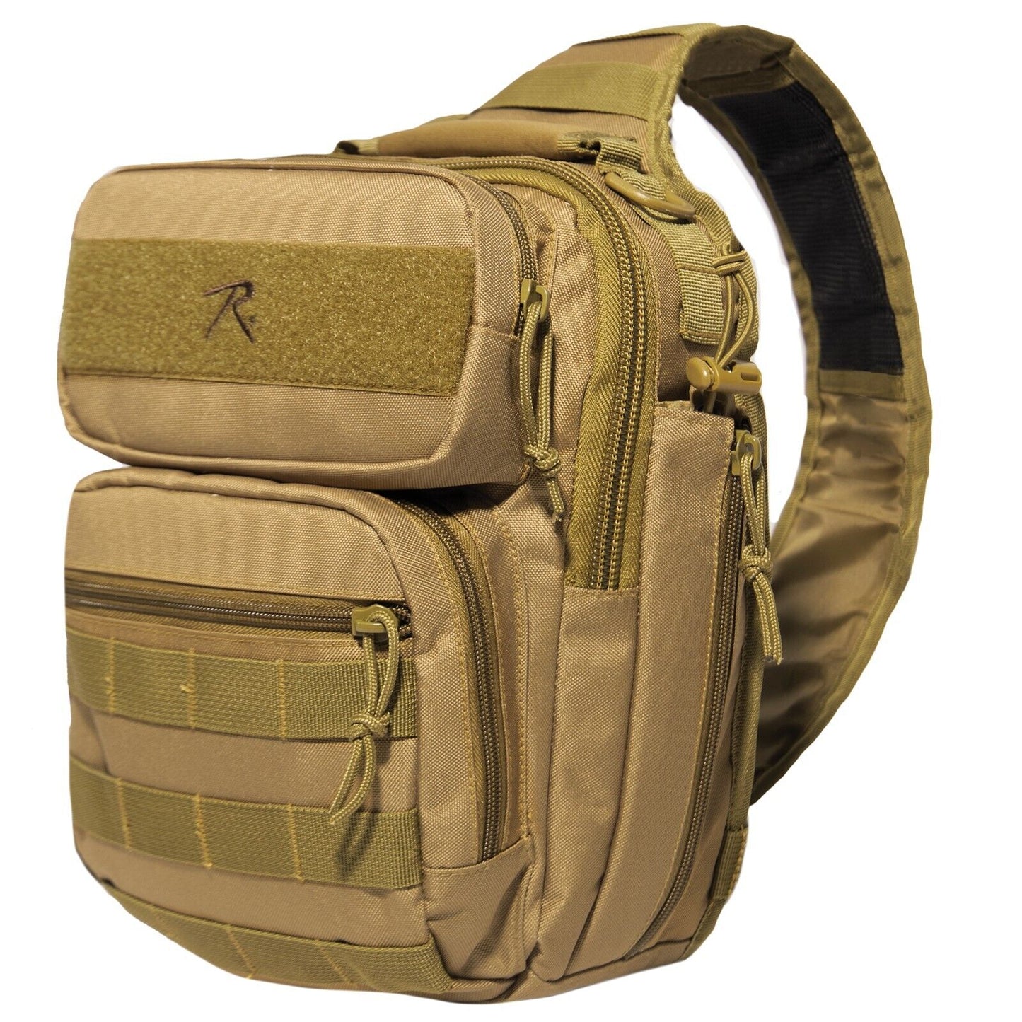 Black or Coyote Brown Compact Tactisling Shoulder Bag Travel Duffle Hiking Bag