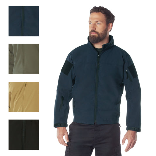 Men's Tactical Covert Ops Lightweight Soft Shell Waterproof Jacket