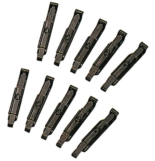Lot Of 10 GI Type Black ALICE Pack Keeper Clip Belt Slide 10 Pack