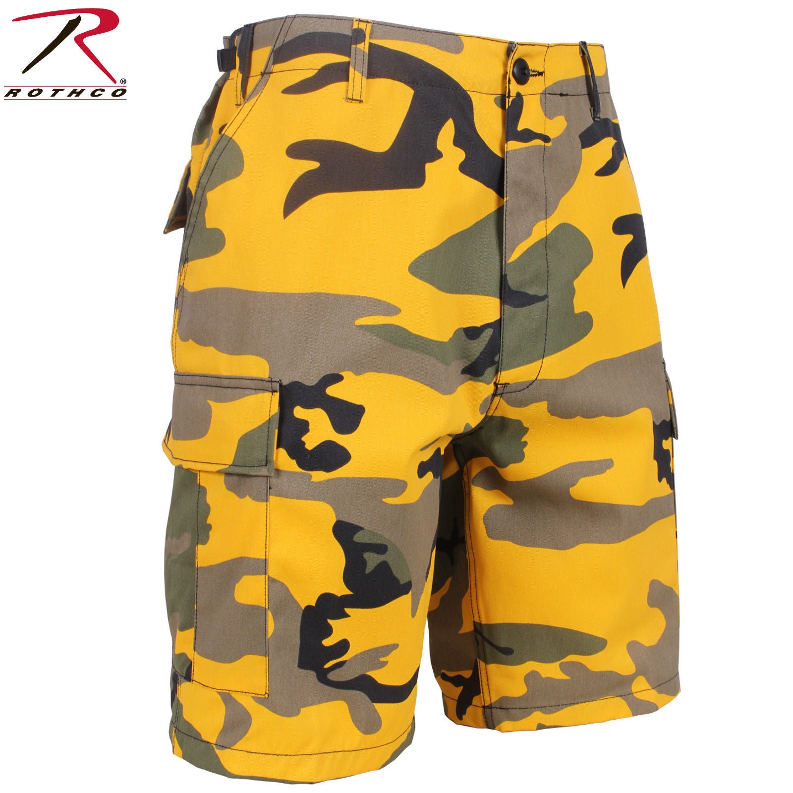 Rothco Colored Camo BDU Shorts Men's Stinger Yellow Fashion