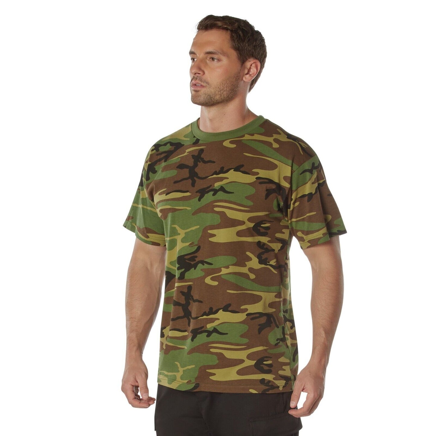 100% Cotton Camo T-Shirt Collection 5 Colors, Standard Fit