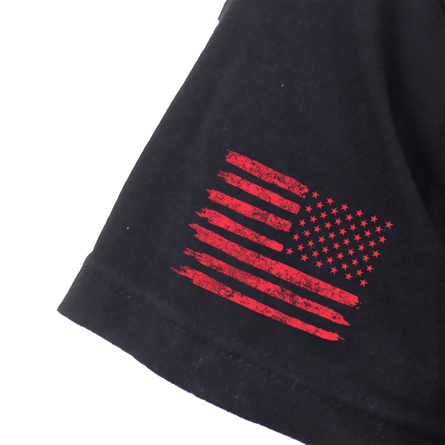 Men's Athletic Fit R.E.D. "Remember Everyone Deployed" T-Shirt In Black