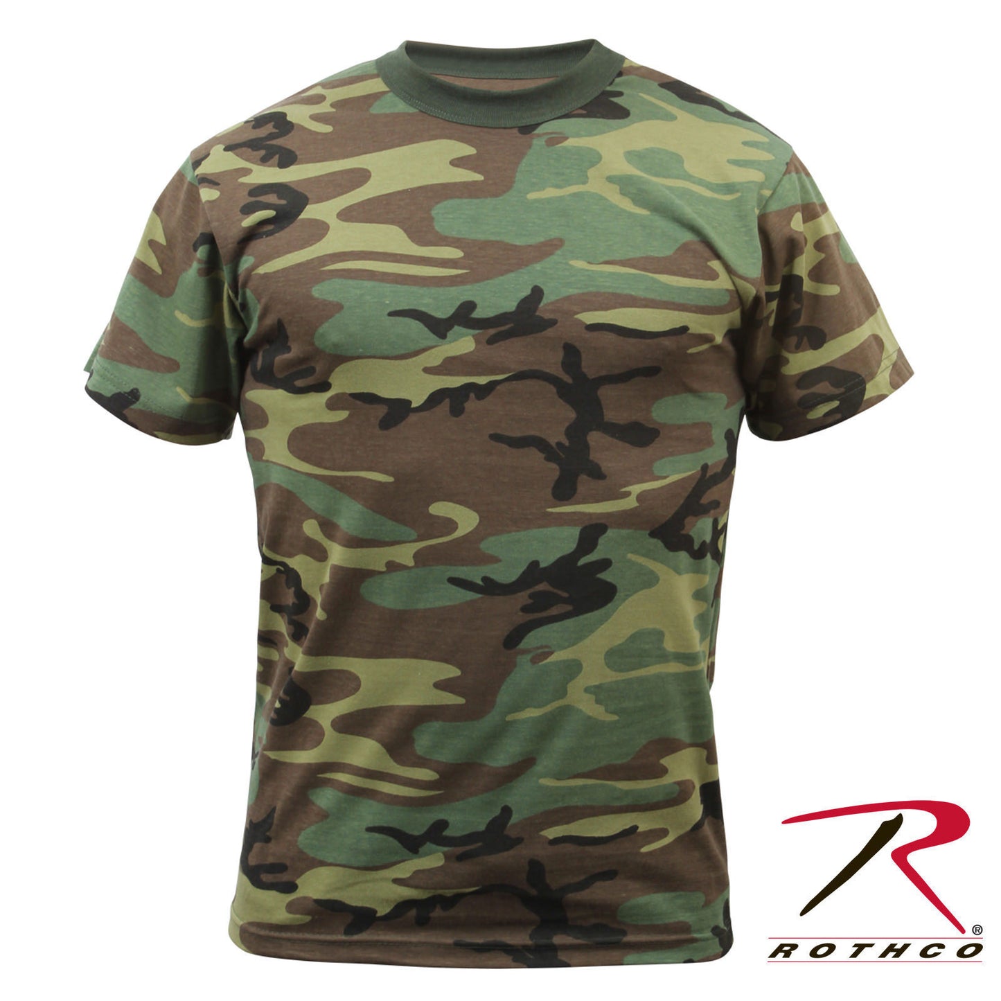 Men's Rothco Heavyweight Short Sleeve Camo T-Shirt