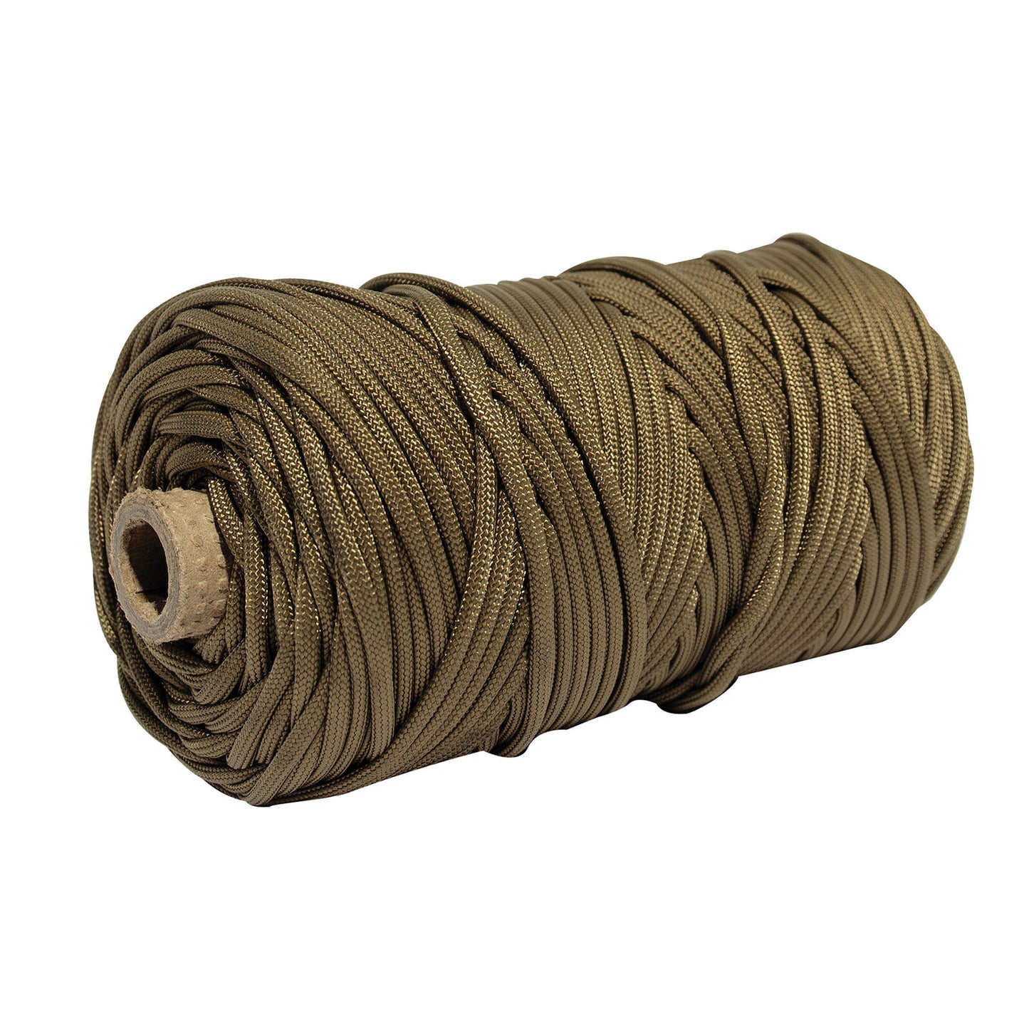 Coyote Brown 300' Paracord - Made In USA 100% Nylon 550Lb 7-Strand Core