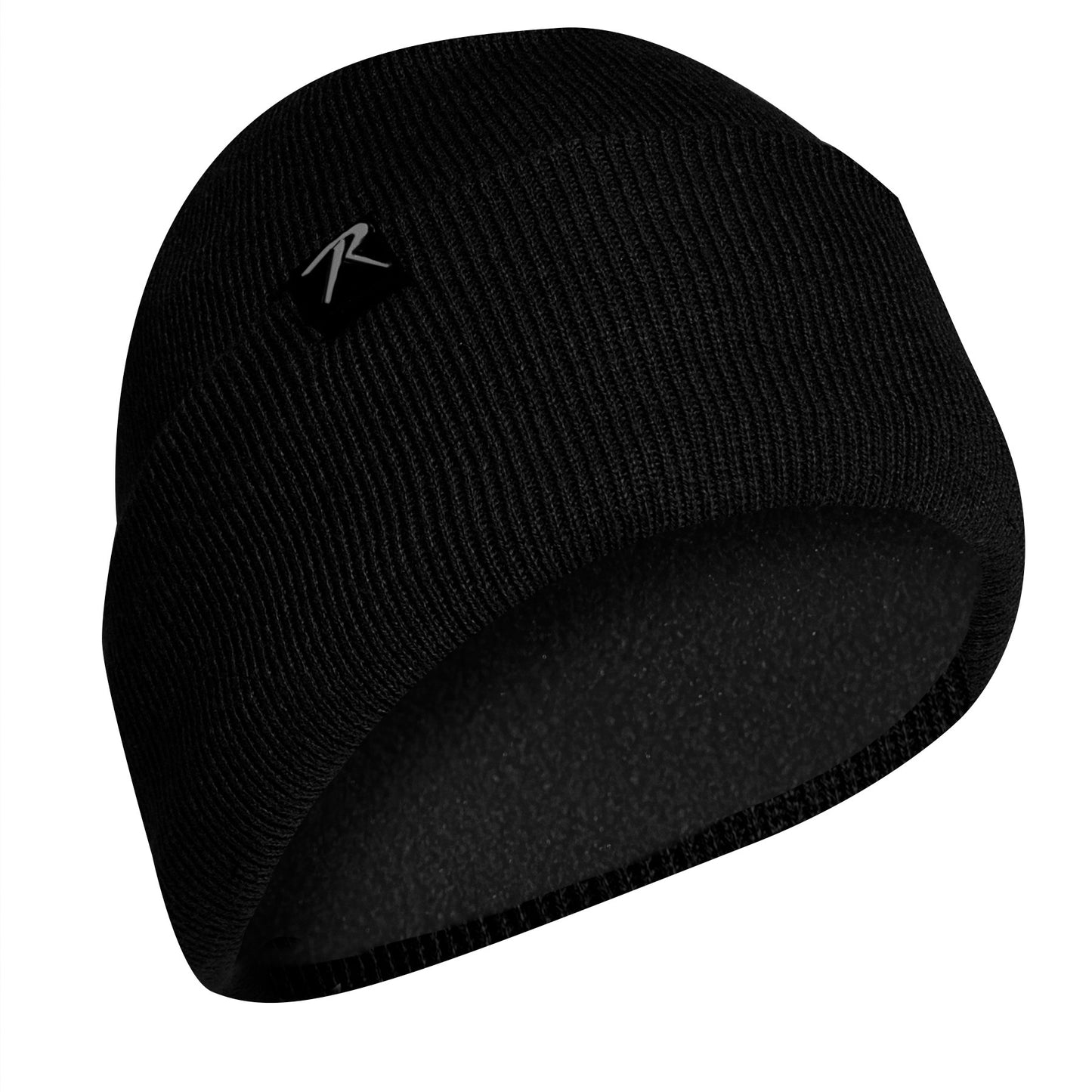 Deluxe Fine Knit Fleece Lined Winter Watch Cap
