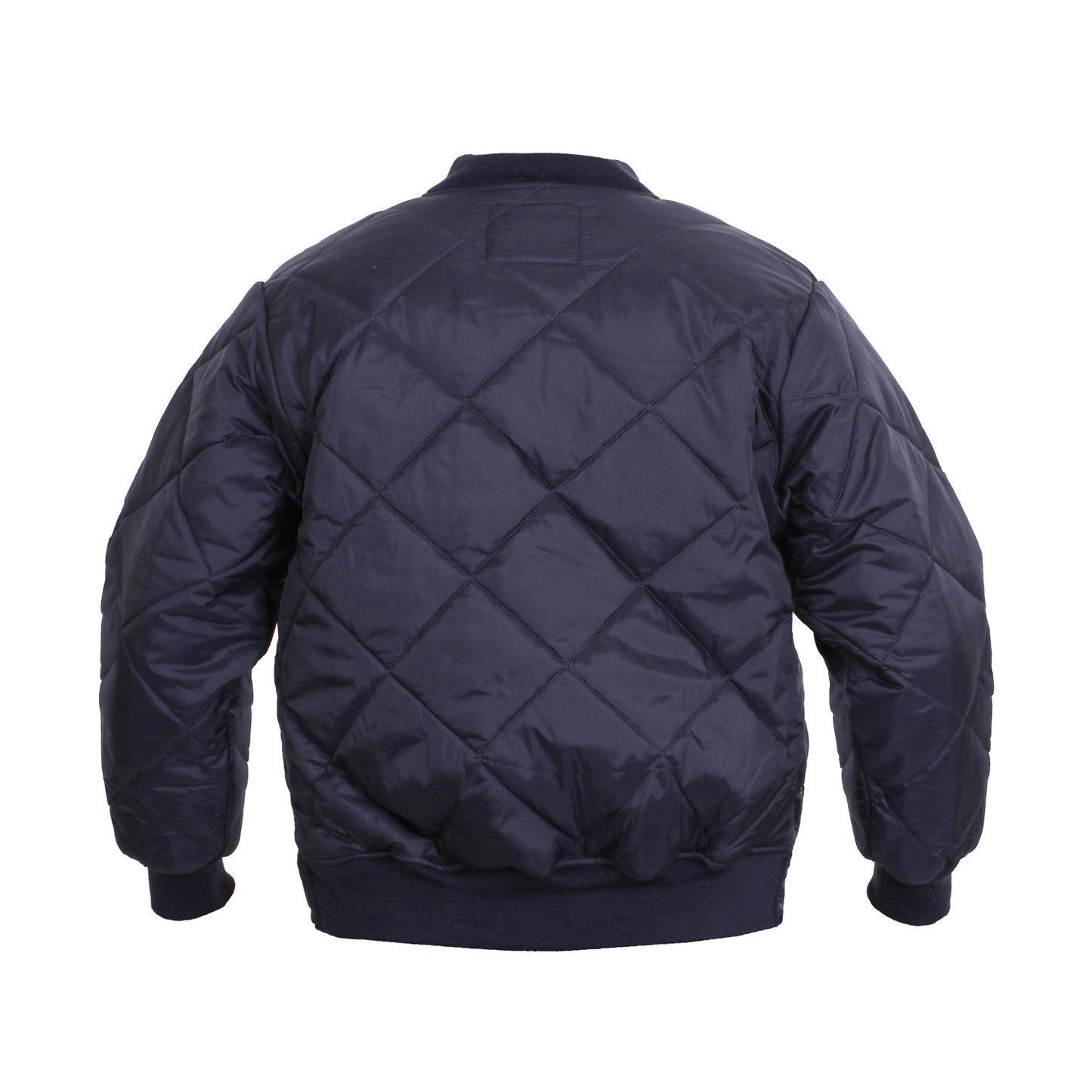 Rothco Diamond Quilt Flight Jacket - Black or Navy Blue Bomber Jacket