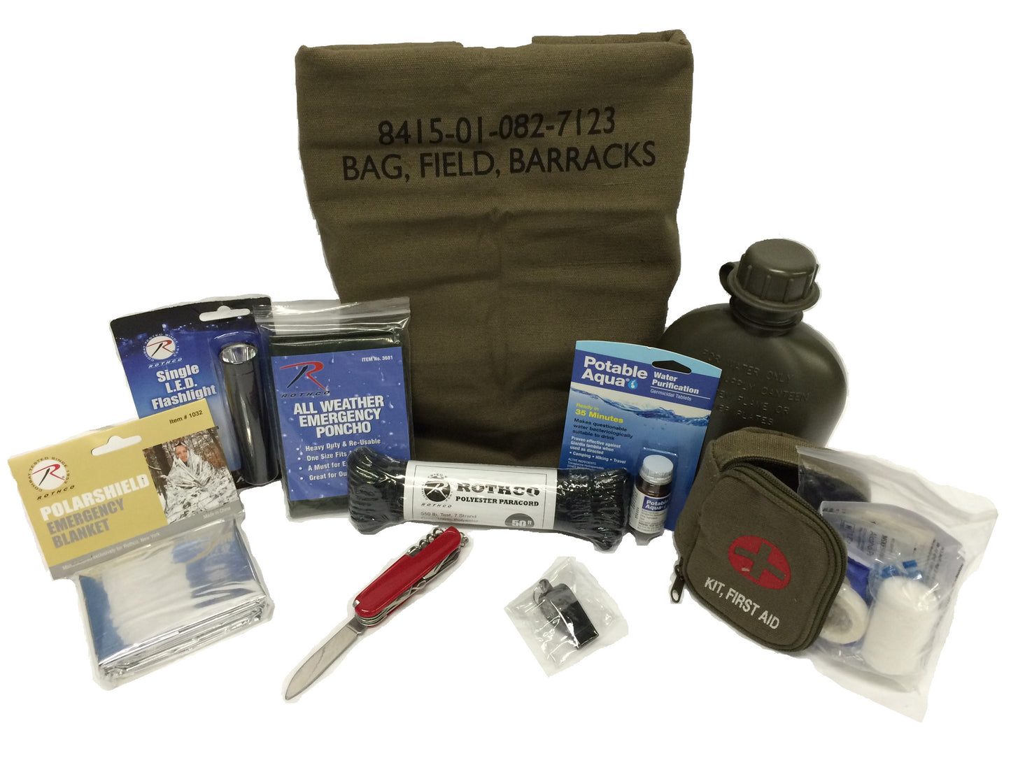 72 Hour Emergency Disaster Survival Kit - Zombie Apocalypse Prepper Bug Out Bag