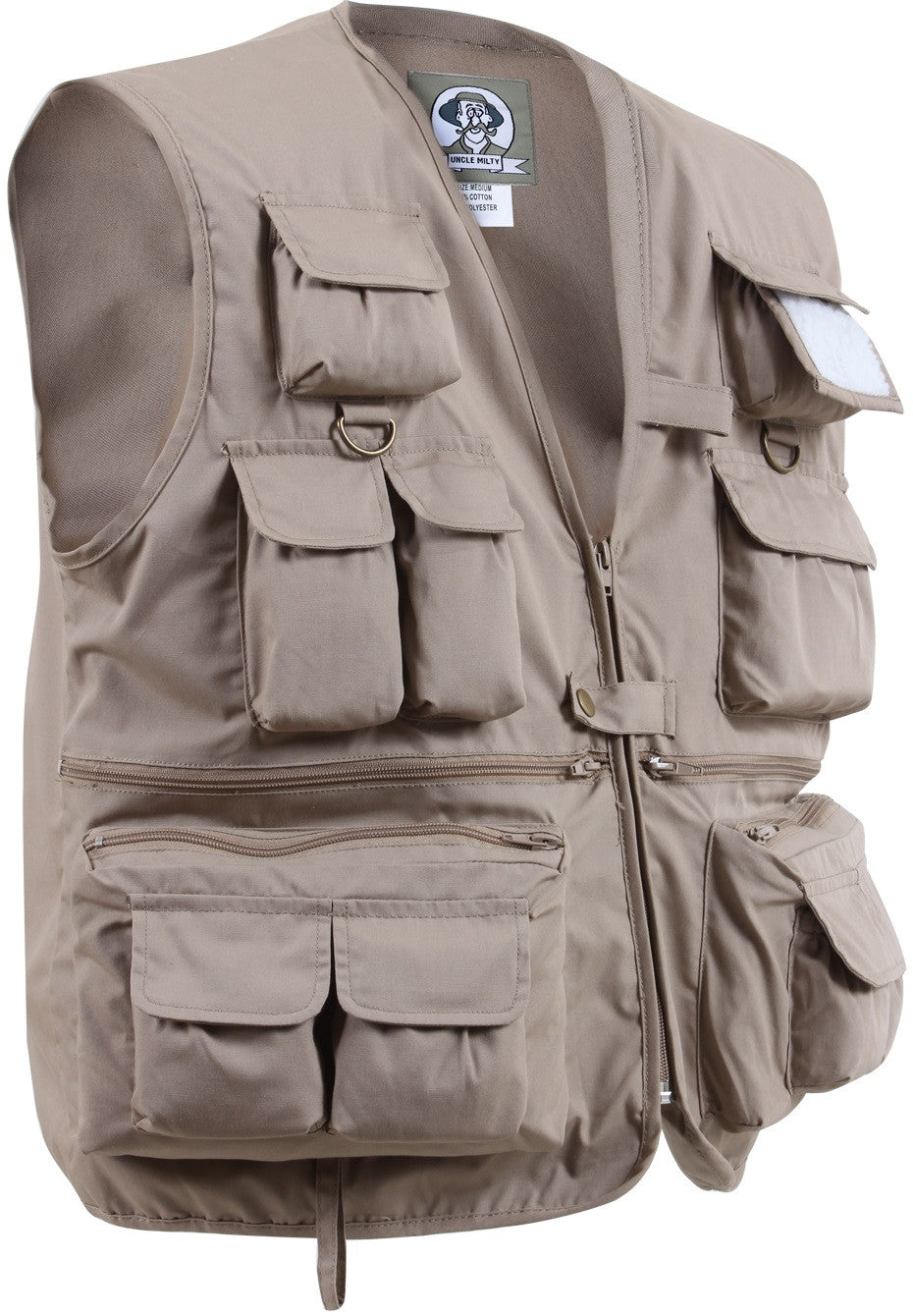 Uncle Milty Fishing Touring Photo Travel Vest