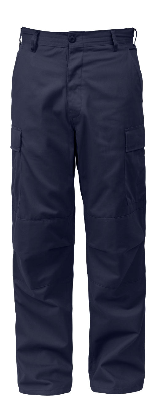 Men's Navy Blue Fatigue Pant - Rothco 6 Pocket Tactical BDU Work Pants