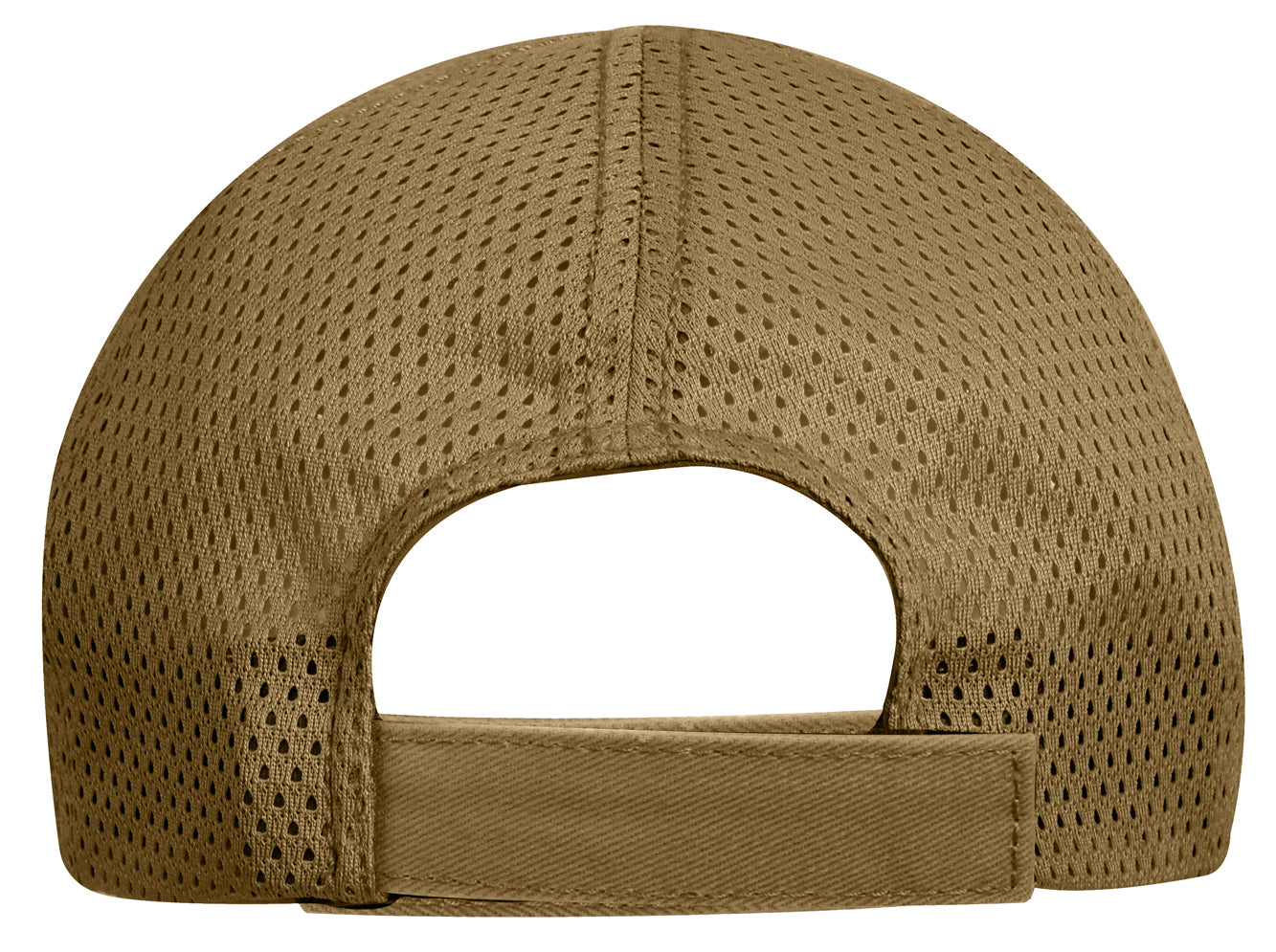 Rothco Mesh Back Tactical Cap - Coyote Brown Mesh Adjustable Baseball Hat
