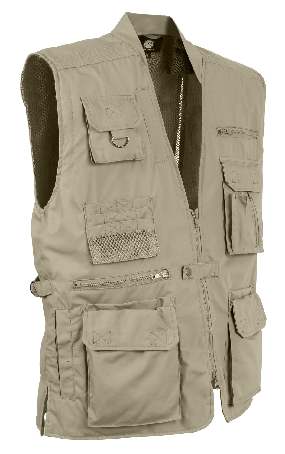 Plain Clothes Concealed Carry Tactical Cargo Vest - Black Khaki or Olive