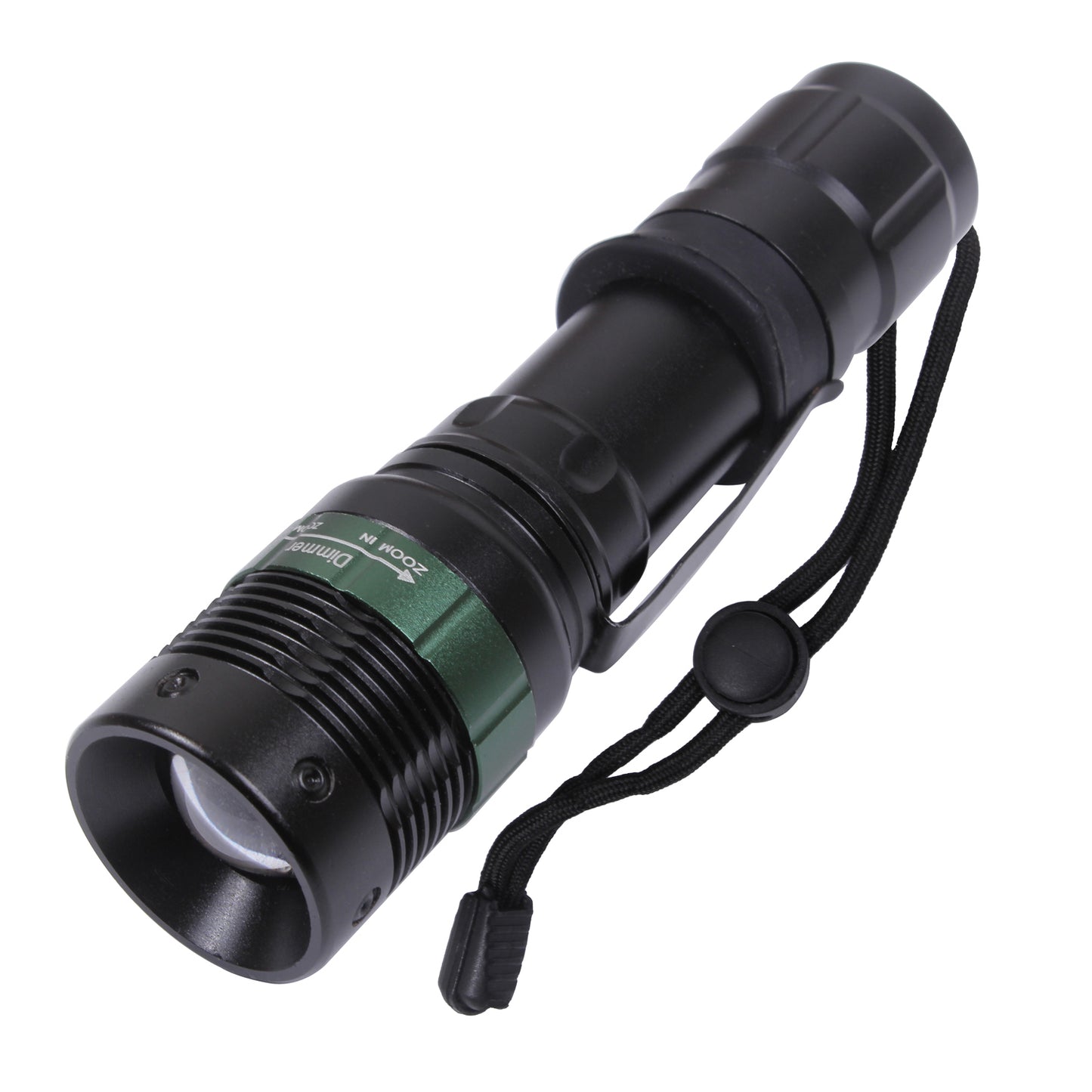 3 Watt Mini Led Flashlight - Rothco Black Compact Aluminum Flash Light