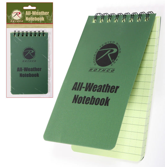 All-Weather Notebook - 48 Sheets Waterproof Paper Note Book Outdoor