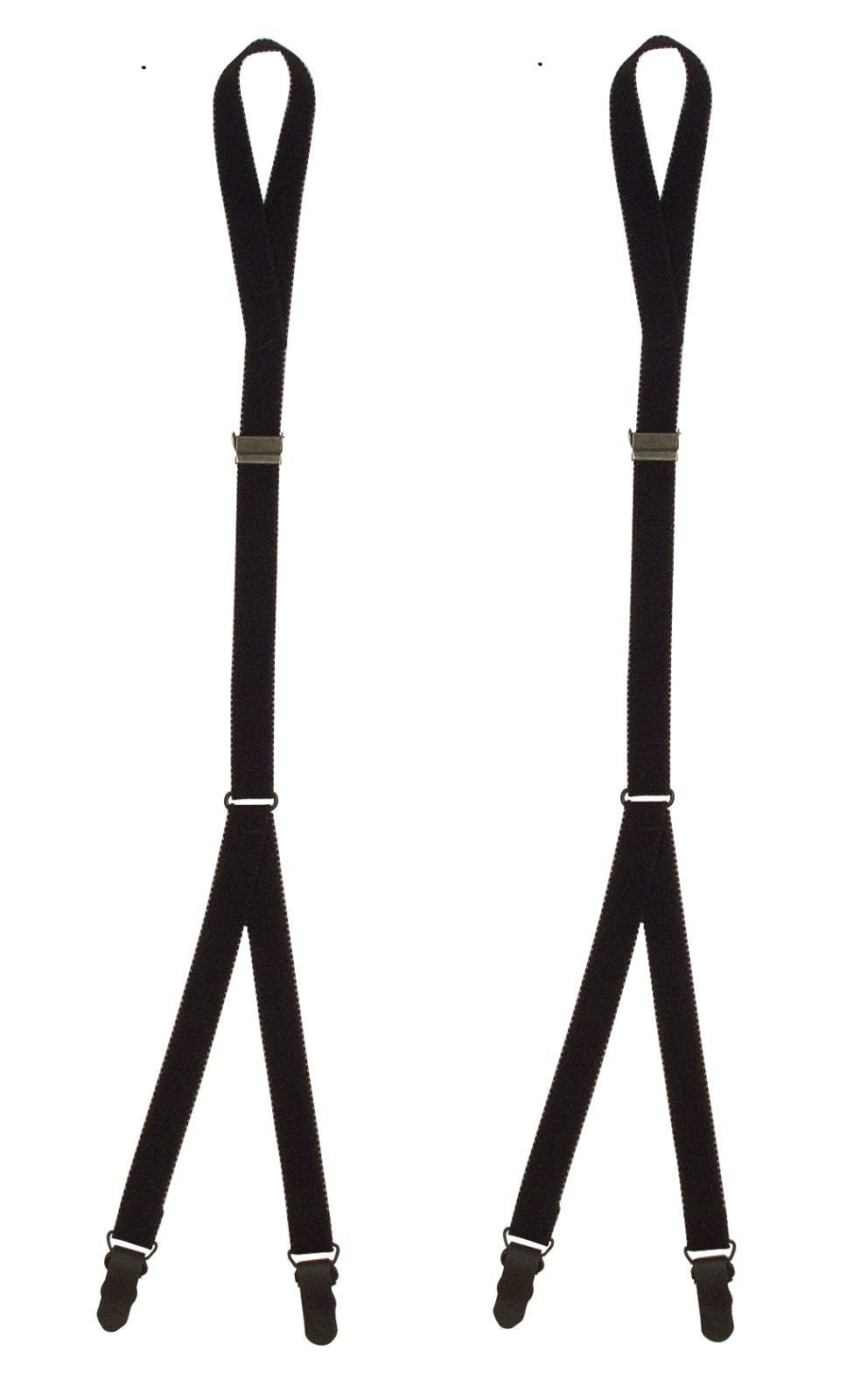 Rothco Stirrup Style Black Shirt Stays 7198