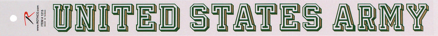 U.S. Army Window Decal