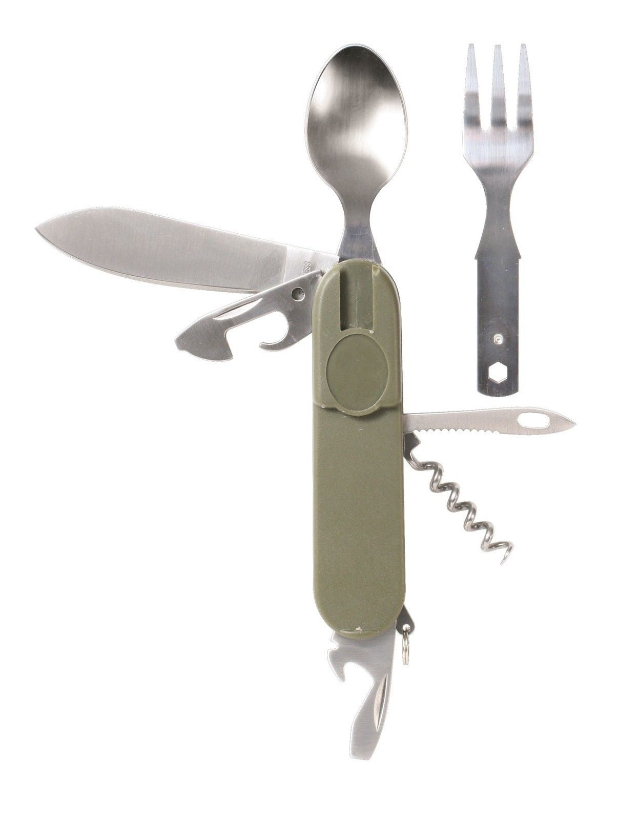 Olive Drab Foreign Legion 11 In 1 Chow Set