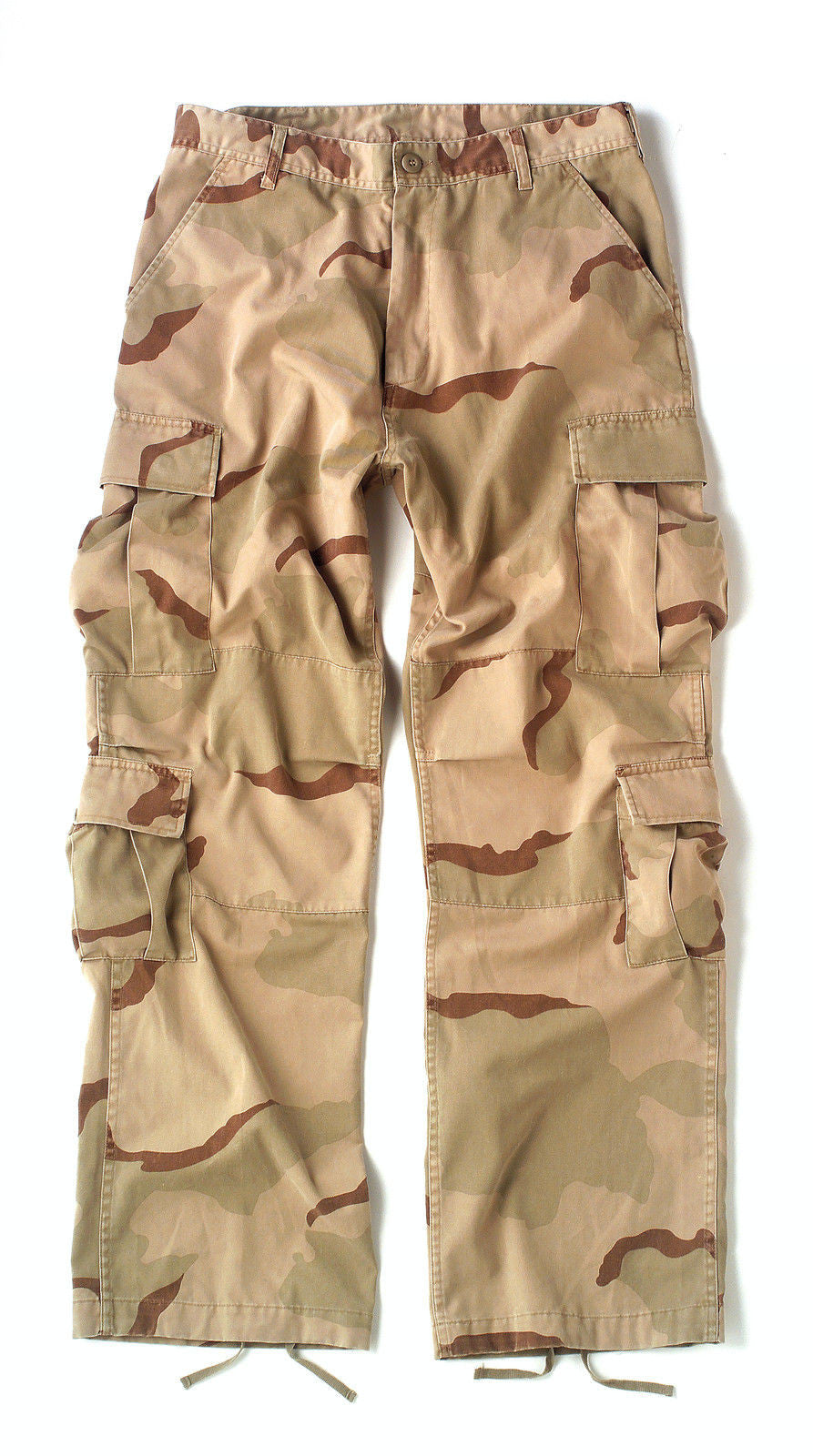 Vintage Desert Camo Paratrooper Cargo Pants BDU