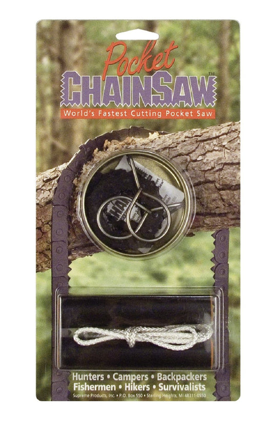 Pocket Chain Saw - 'Short Kutt' for Campers and Survival US Made