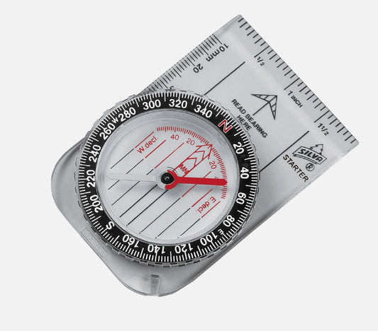 'Silva' Starter 1-2-3 Compass - Great for Outdoor Beginners- Navigate Accurate