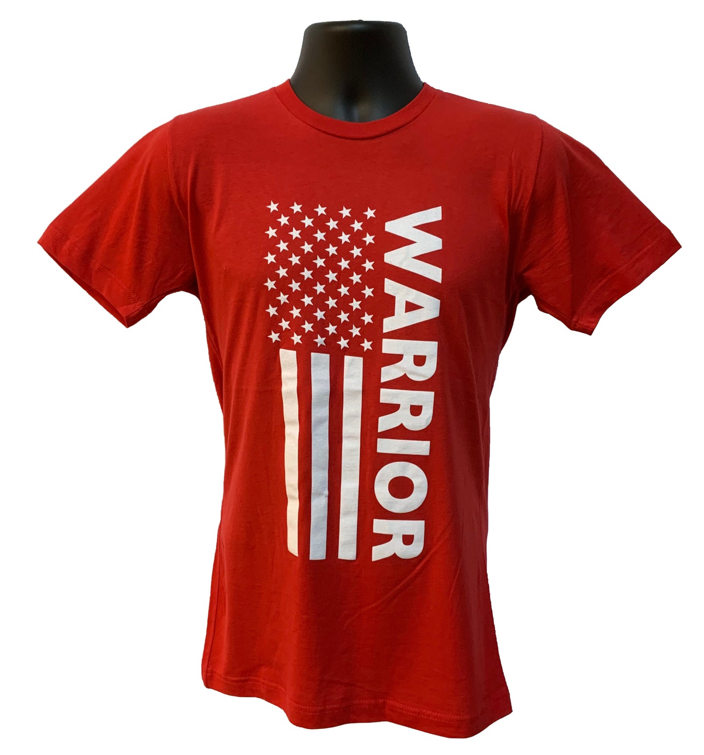 Grunt Force "WARRIOR" American Flag 100% Cotton T-Shirt - 7 Colors