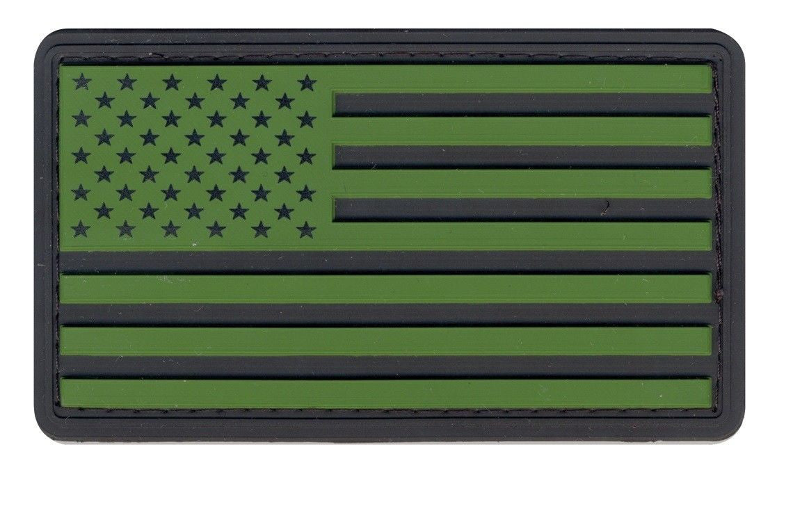 Olive Drab and Black