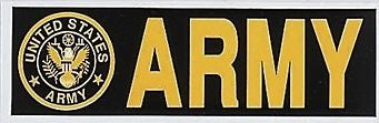 United States Army Bumper Sticker