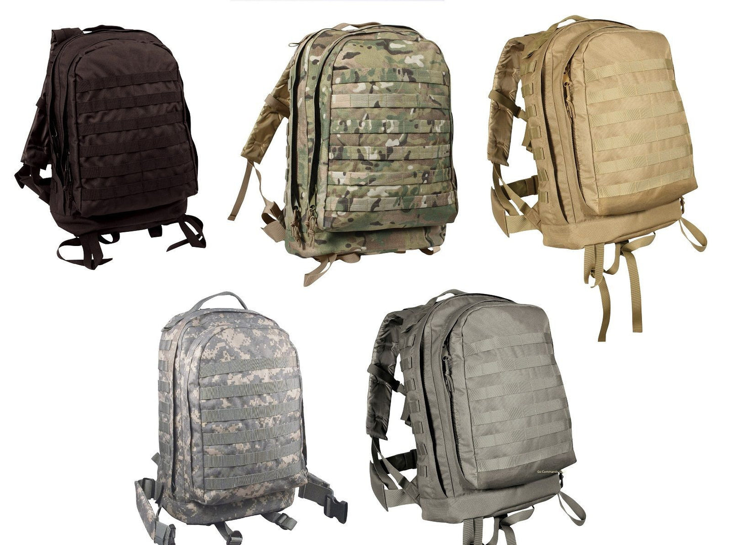 MOLLE II 3 Day Packs- Backpack