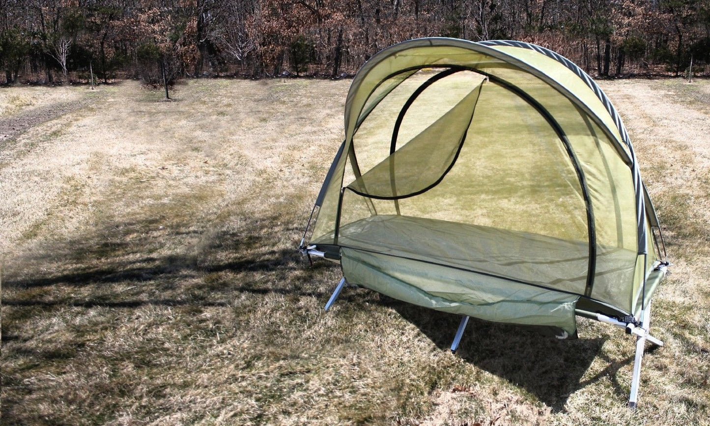 Mosquito Net Bar Cot - Free Standing Anti-Bug Sleeping Cot w/ Mesh Netting