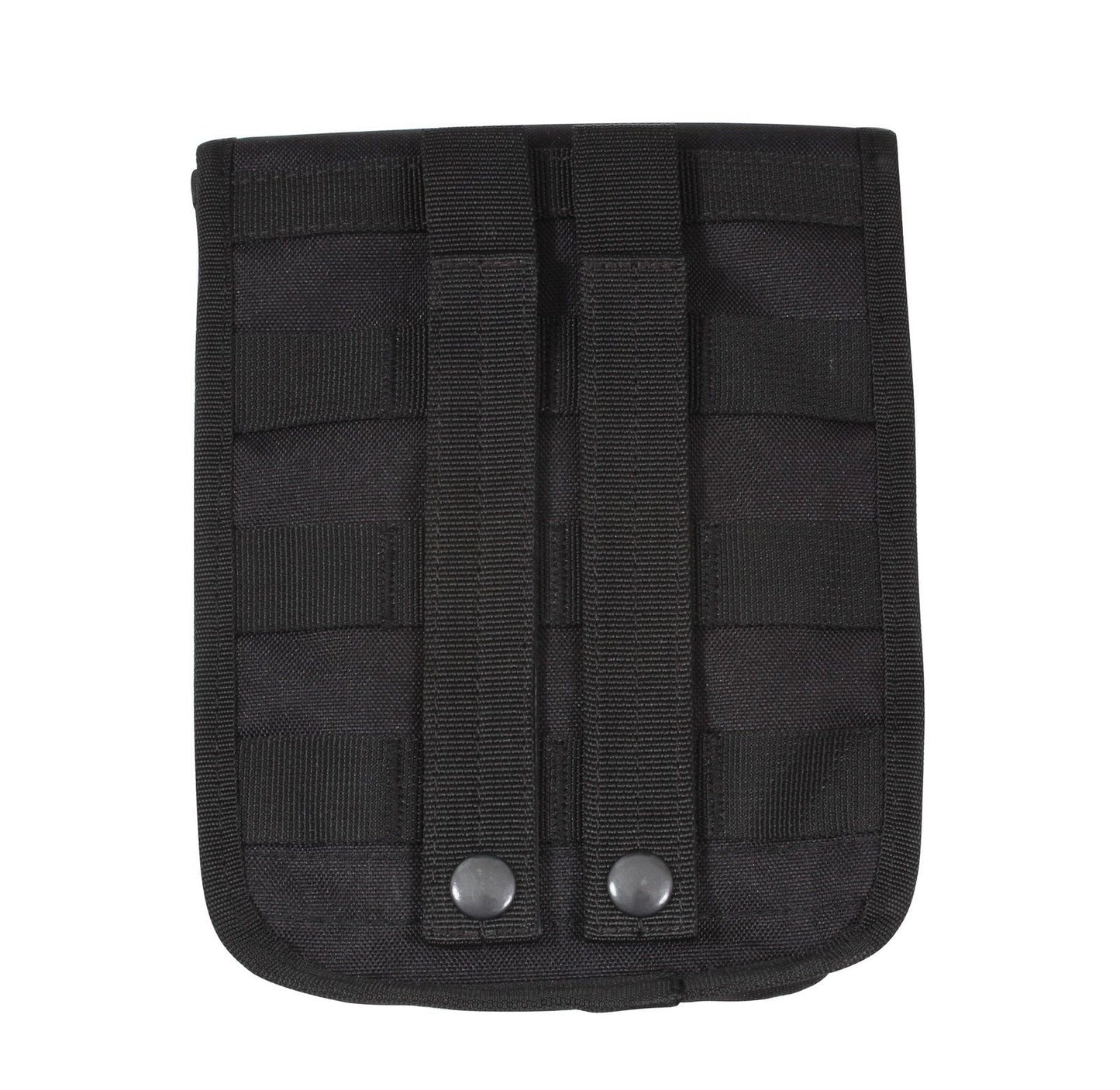 Molle Compatible 2- Pocket Pouch - Black