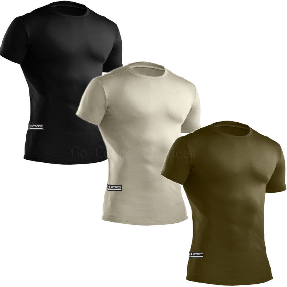 Men's Under Armour Short Sleeve Tactical HeatGear Compression Tee T-Sh –  Grunt Force