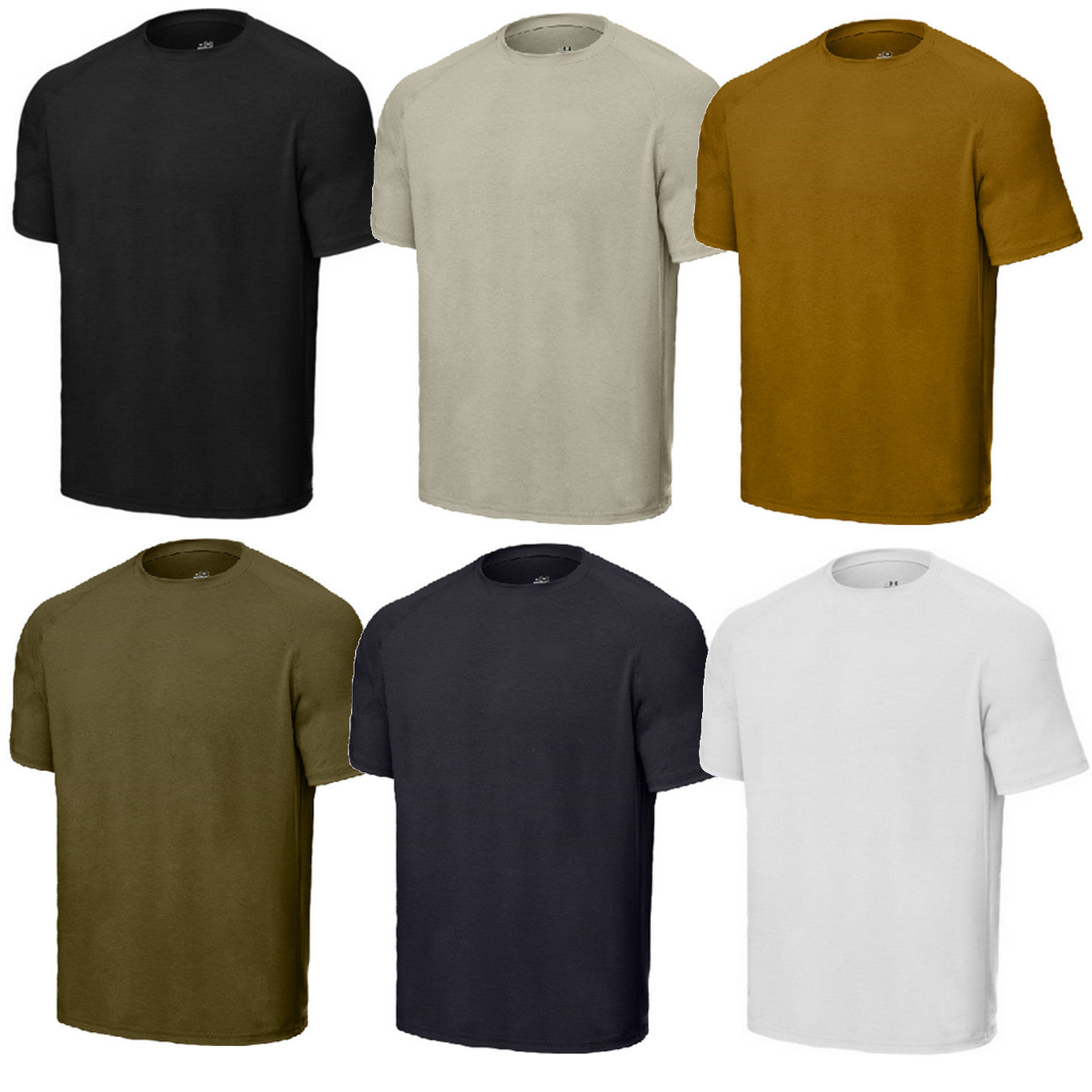 ROTHCO Athletic Fit Solid Color Military T-Shirt COYOTE BROWN