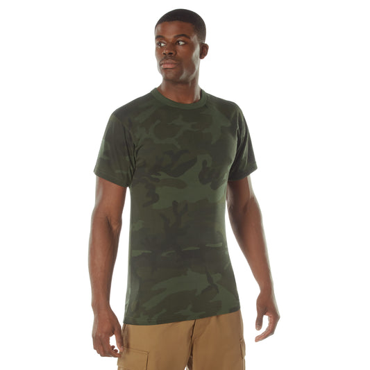 Rothco Moisture Wicking T-Shirt in Midnight Woodland Camo!