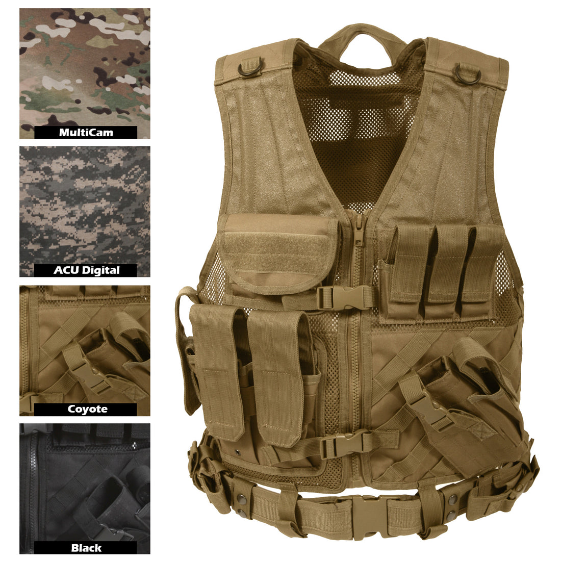 Rothco's Cross Draw MOLLE Tactical Vest