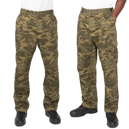 Rothco Color Camo Tactical BDU Pants in Coyote Camo!