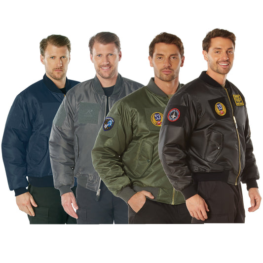 Rothco MA-1 Flight Jacket with Patches