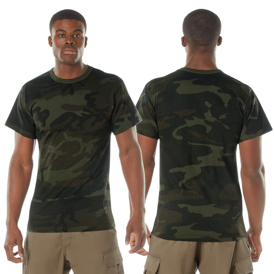 Rothco Camo T-Shirt in Midnight Woodland Camo!