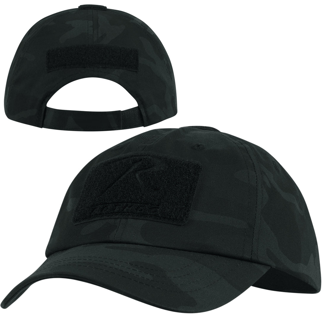 Rothco Tactical Operator Cap in Midnight Black Camo!