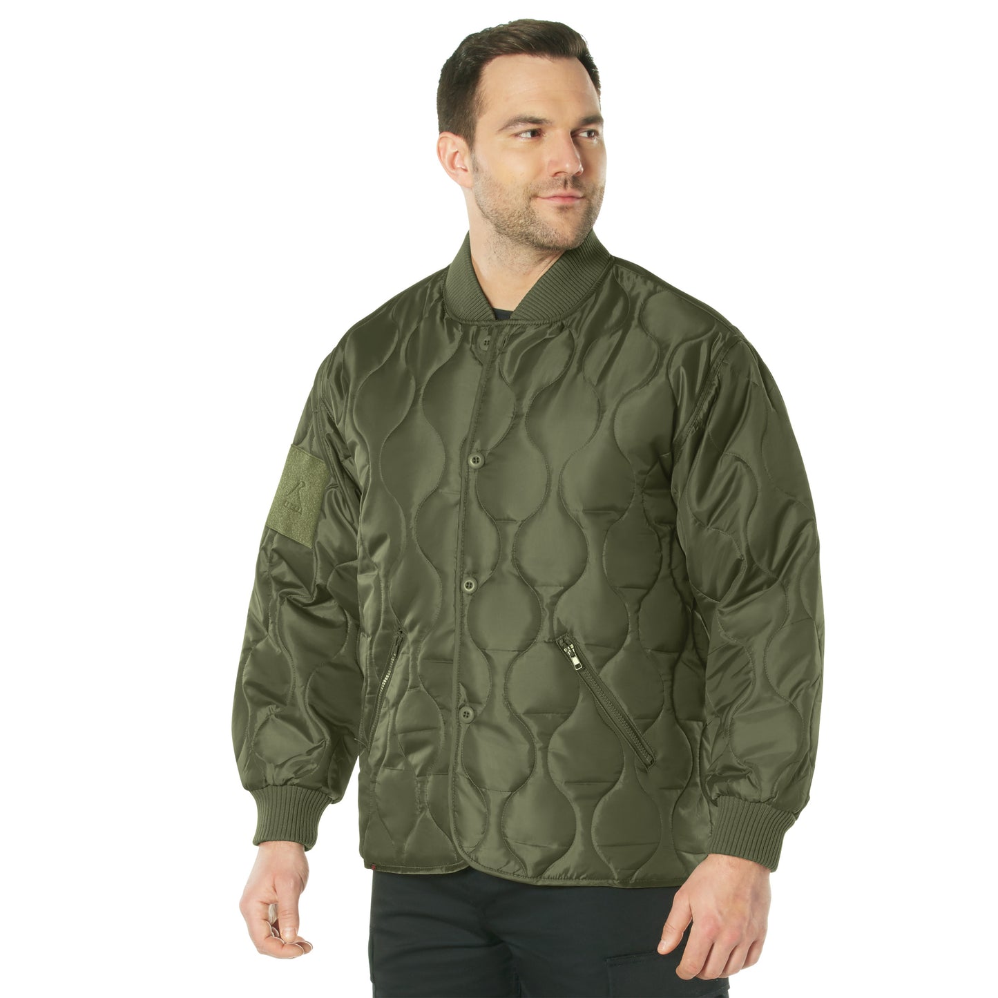 Men's Style Quilted Woobie Fashion Jacket