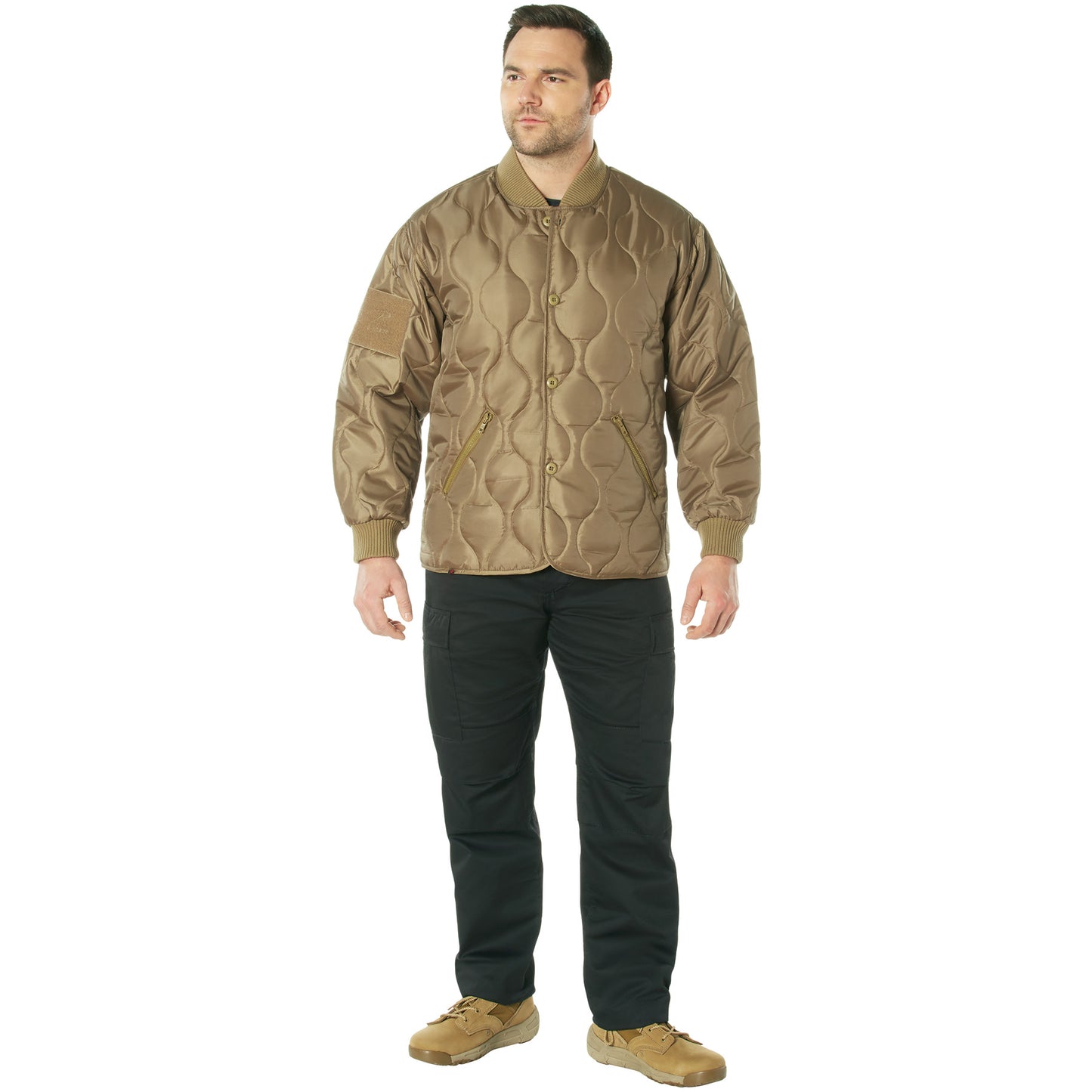 Men's Style Quilted Woobie Fashion Jacket