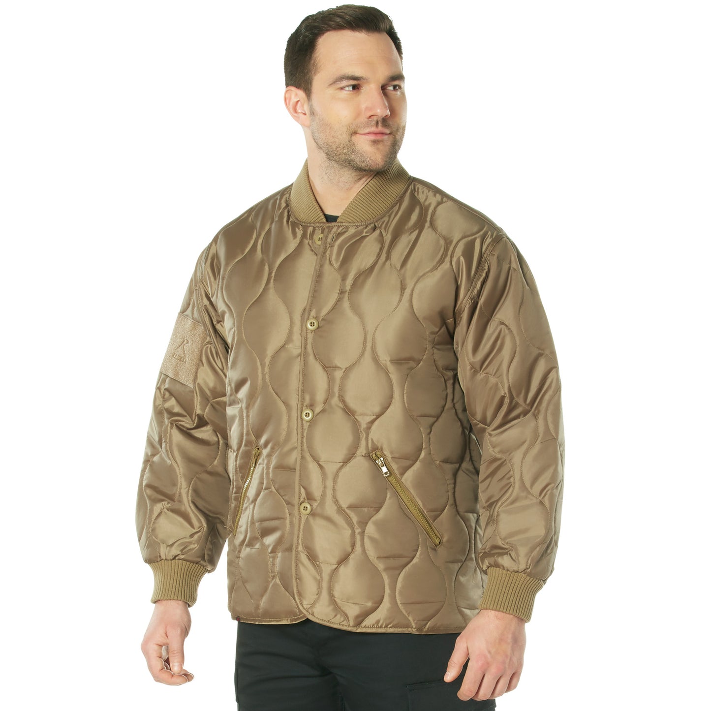 Men's Style Quilted Woobie Fashion Jacket