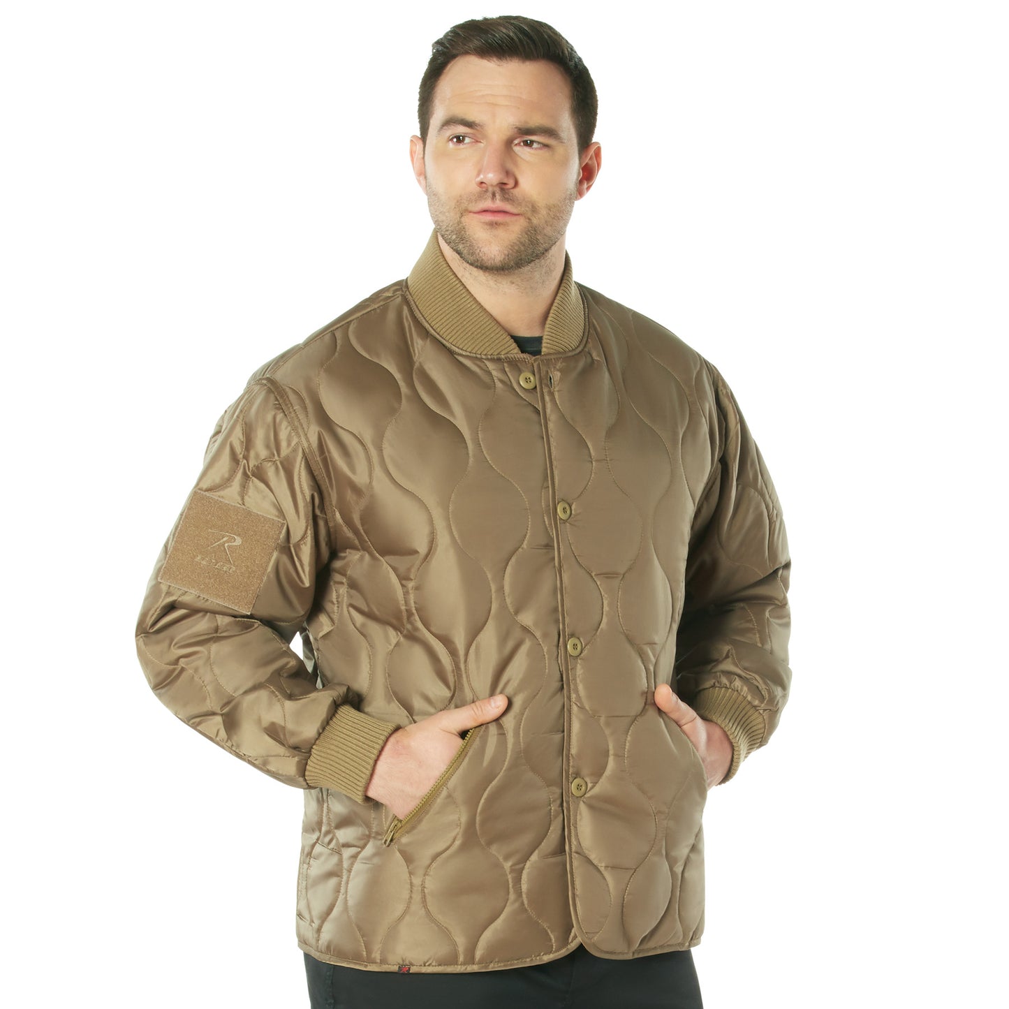 Men's Style Quilted Woobie Fashion Jacket