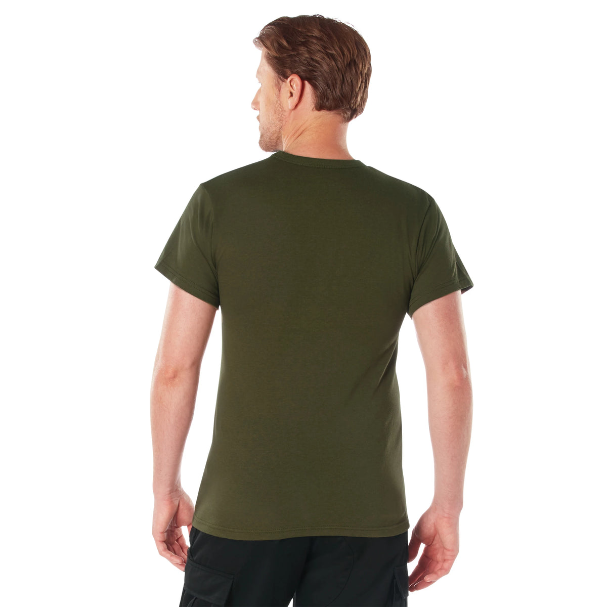Rothco Olive Drab Thin Blue Line T-Shirt - Enforcement Support Tee Shirt