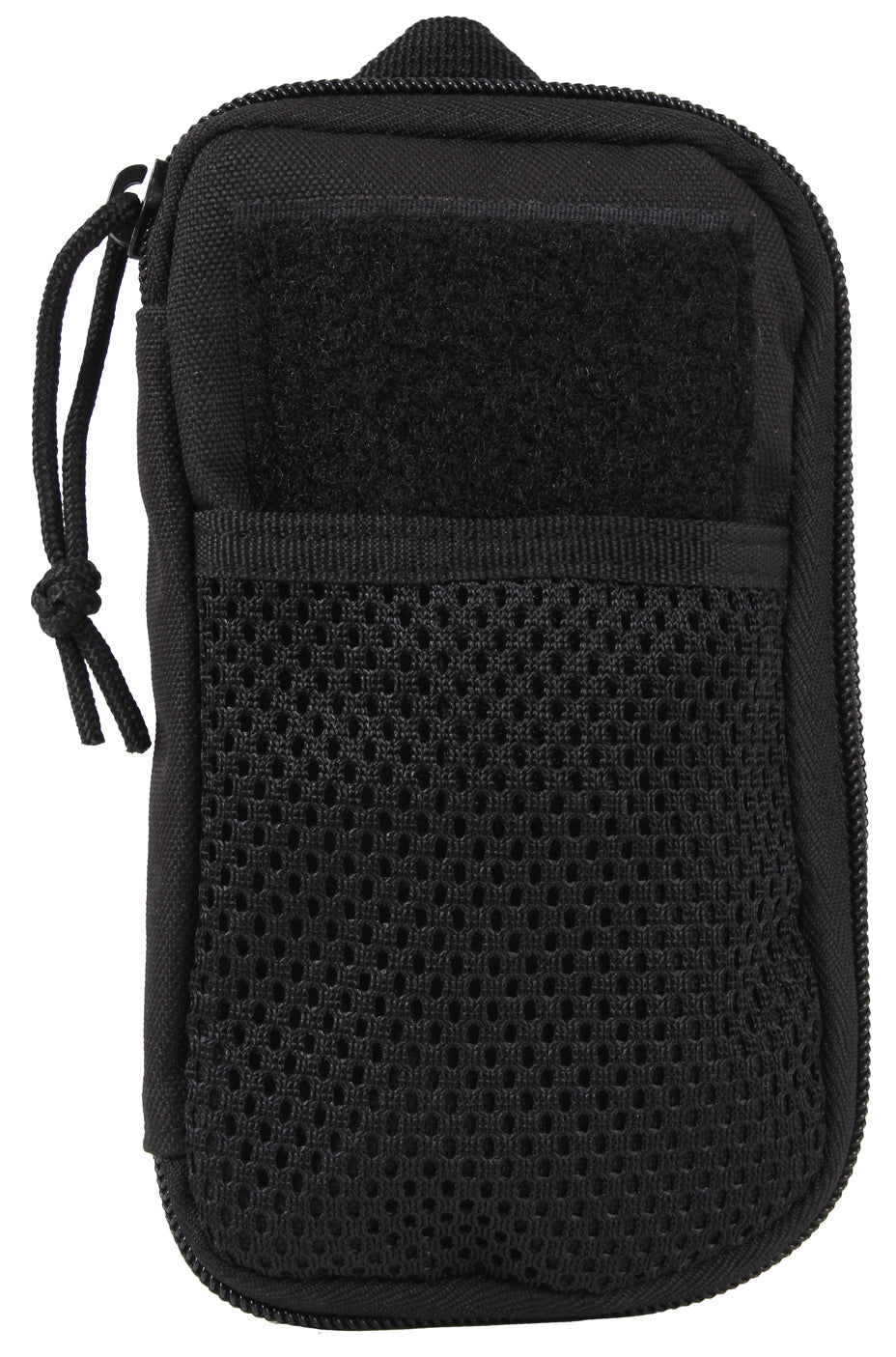 Tactical Wallet Black MOLLE Compatible ID Cash Money Holder w/ Pockets & Straps