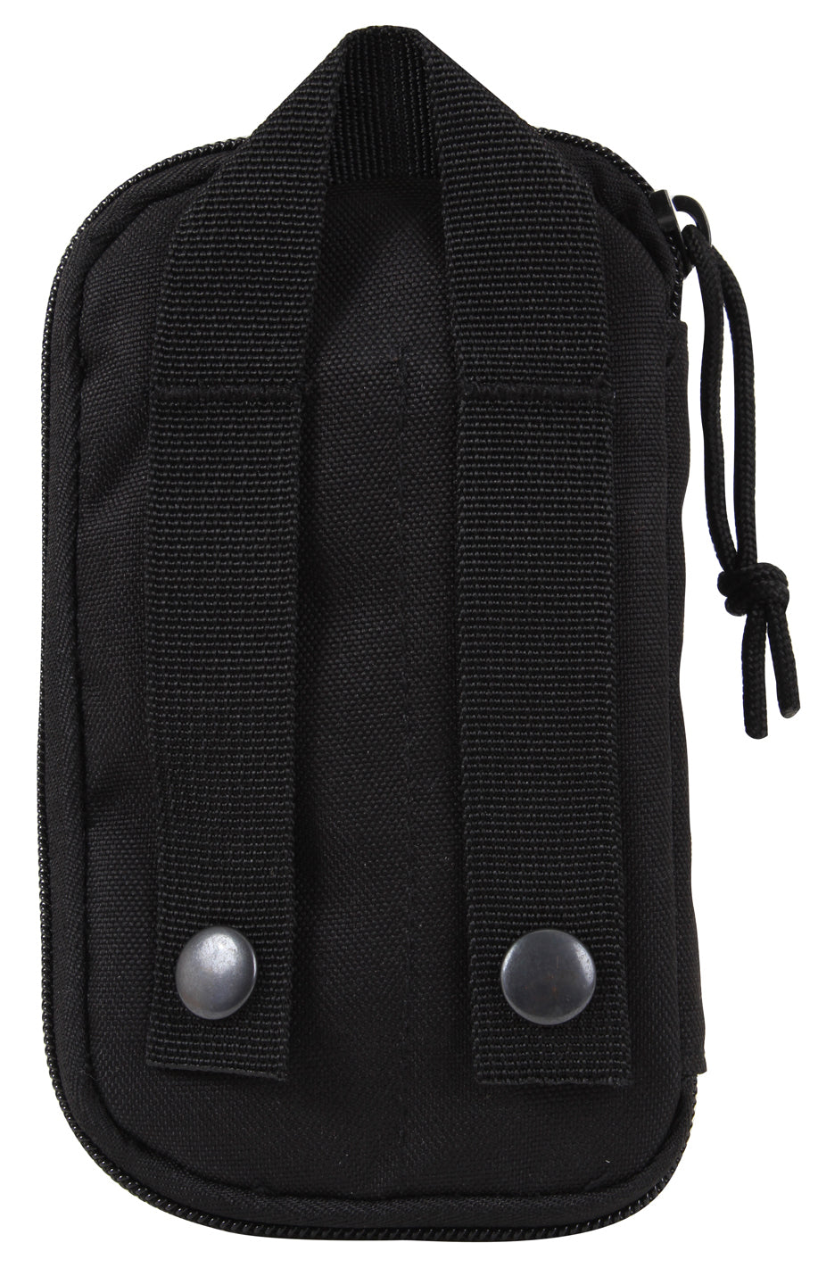 Tactical Wallet Black MOLLE Compatible ID Cash Money Holder w/ Pockets & Straps