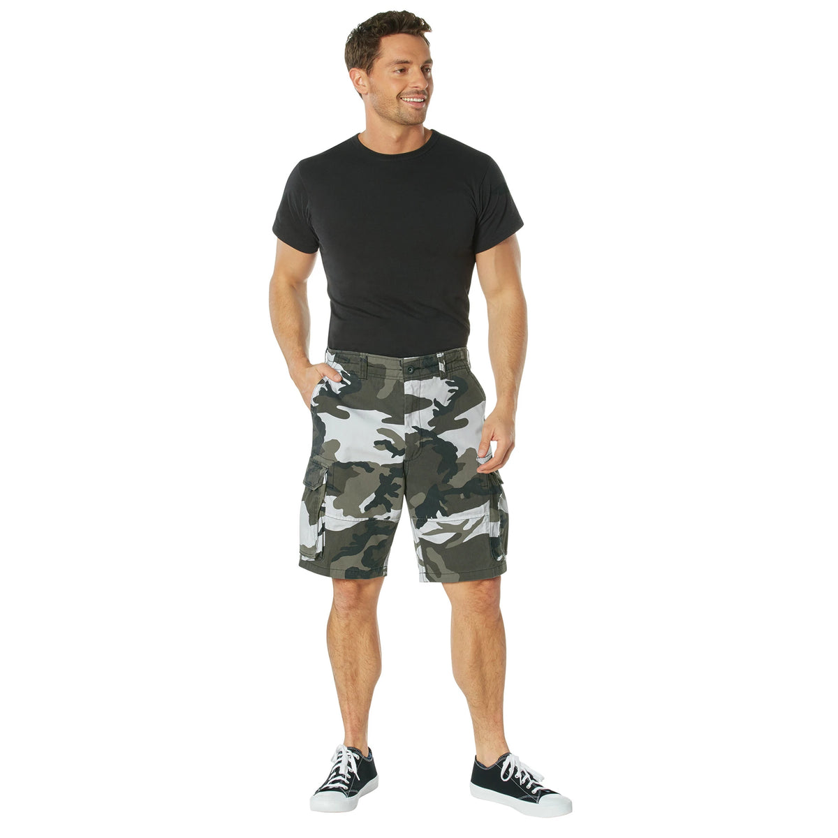 Vintage Paratrooper Cargo Shorts