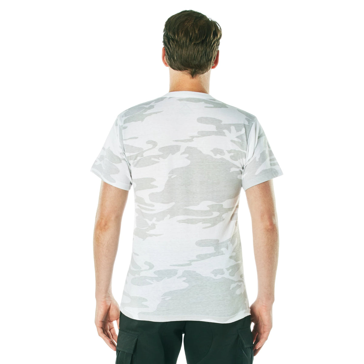 Rothco White Camo/Snow Camo T-Shirt - Camouflage Tees