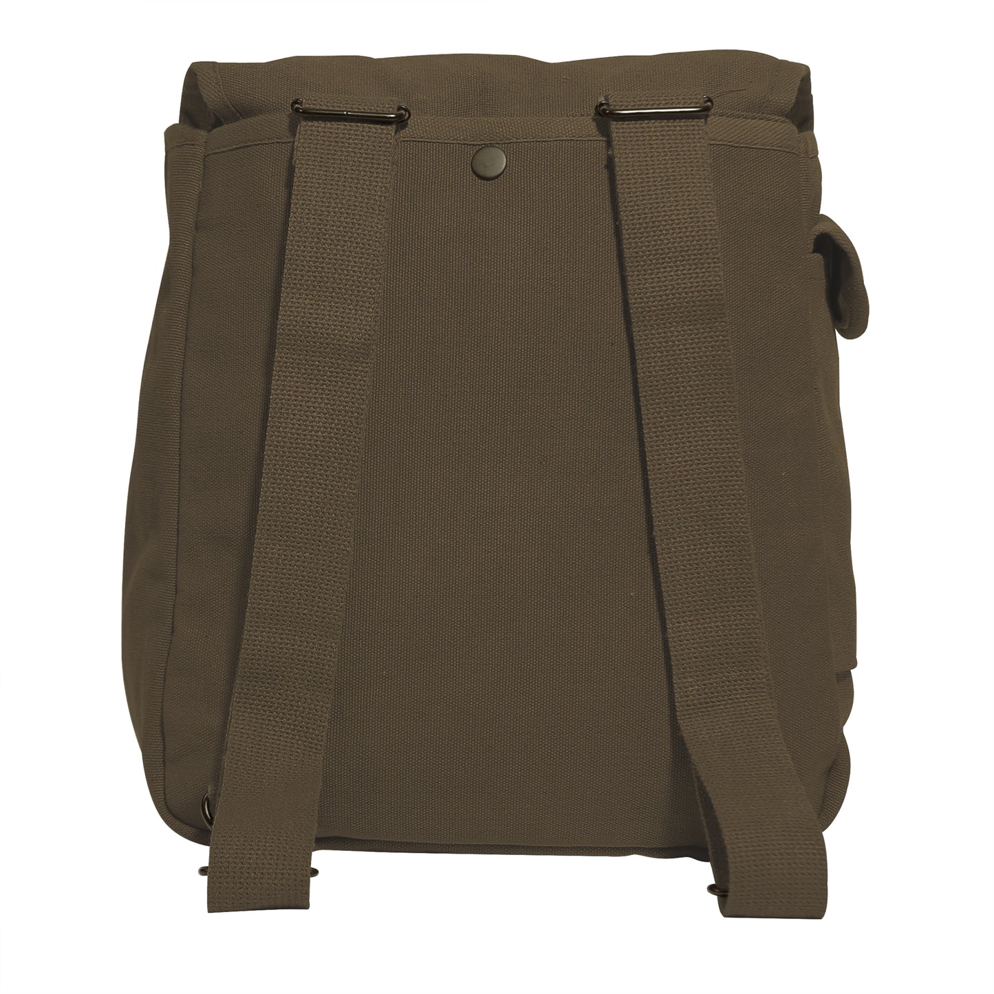 Canvas Musette Bags in Olive Drab or Black - 15 Liter Capacity 12"x12"x6"