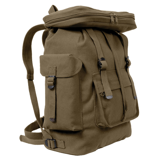 European Style Rucksacks - Canvas Backpack Schoolbag Camping Hiking Outdoor Bags