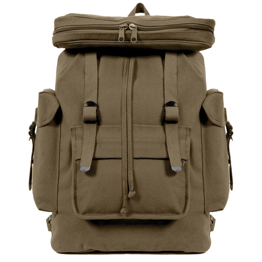 European Style Rucksacks - Canvas Backpack Schoolbag Camping Hiking Outdoor Bags